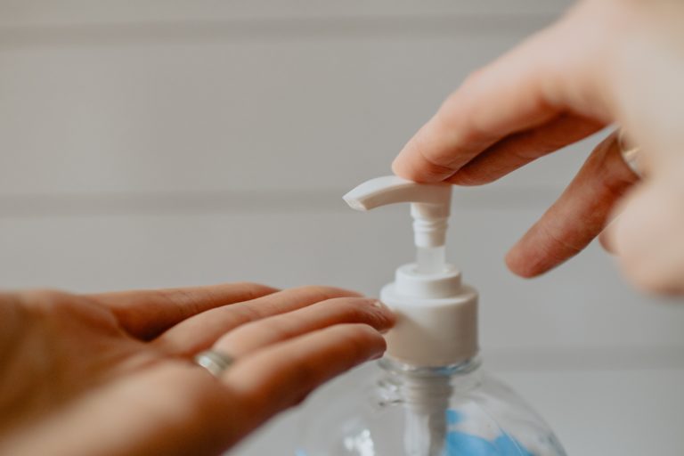 sanitiser stations - handwashing