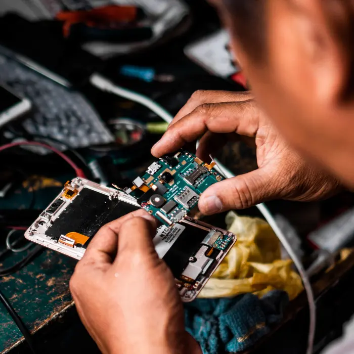 Service and repairs - Engineer Repairing a printer