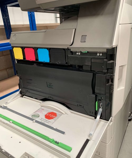 How to change the waste toner on a Sharp photocopier - Print Logic